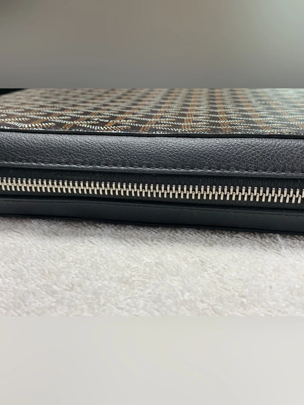 Goyard Goyardine Compagnon Universel A4 Black Briefcase Bag